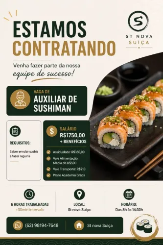 Auxiliar de sushiman