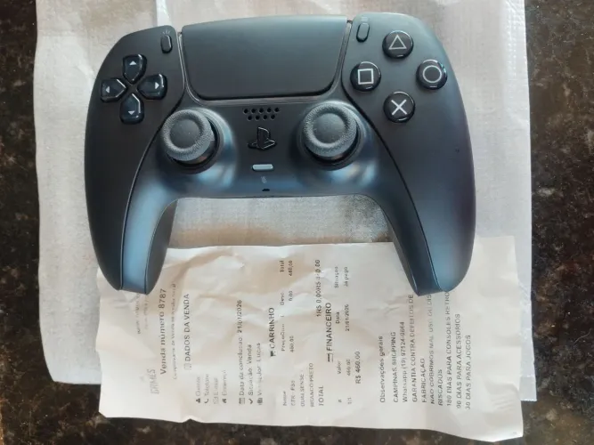 Controle PS5 dualsense,,MIDNIGHT BLACK