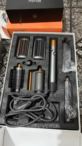 Secador de cabelo com 6 ponteiras
