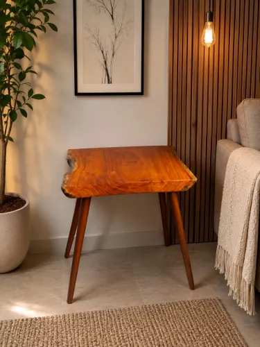 MESA de apoio Madeira maciça 
