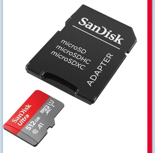 Cartão de memória 512gb Sandisk lacrado