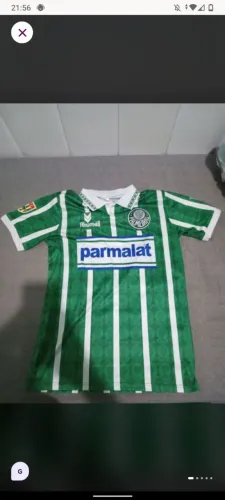 Camisa palmeiras Parmalat