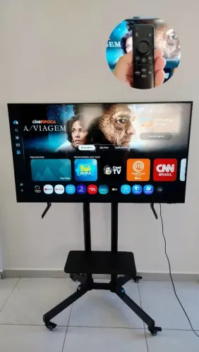 Smart Tv Samsung 50" 4K U8600 com 8 meses de uso, na garantia