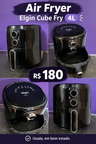 Airfryer Elgin Cube Fry 4L