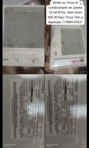 Ar condicionado 10 mil btus