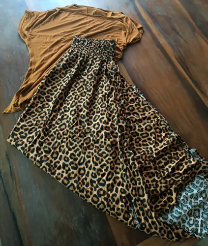 Conjunto animal print