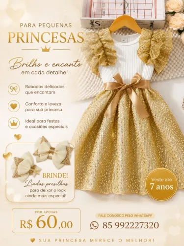 Vestido infantil 