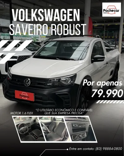 Volkswagen Saveiro Robust 1.6 Total Flex 16V 2025