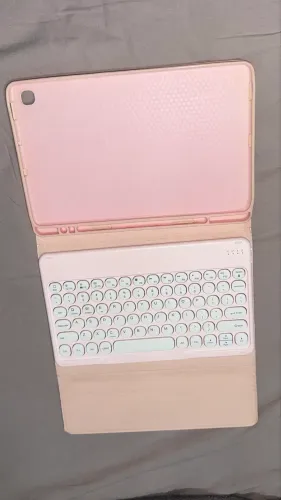 Capa com Teclado Bluetooth para Tablet Samsung Tab S6 Lite