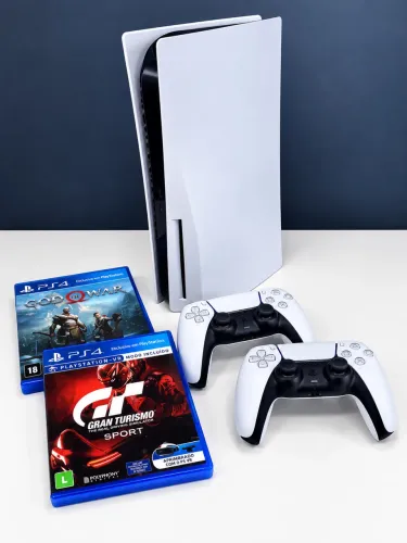 PlayStation 5 825G + 2 Controle original