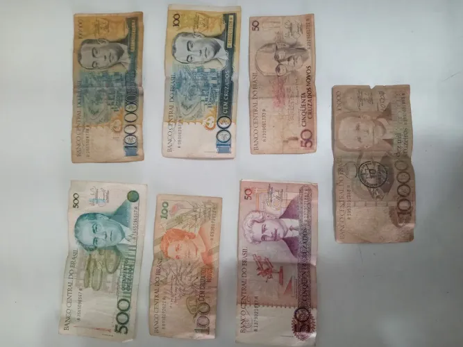 Cédulas Cruzeiro Cruzado