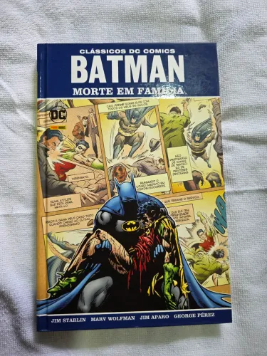 HQ Clássicos DC Comics Batman Morte em Família Capa Dura