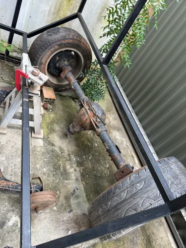 Eixo diferencial dianteiro e traseiro da Amarok