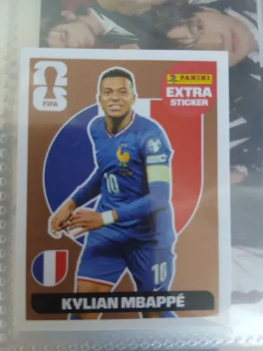Figurinha bronze mbappe