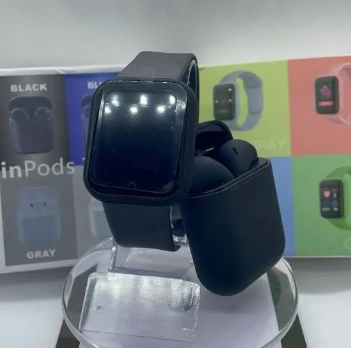 Smartwatch D20s + fone inpods I12