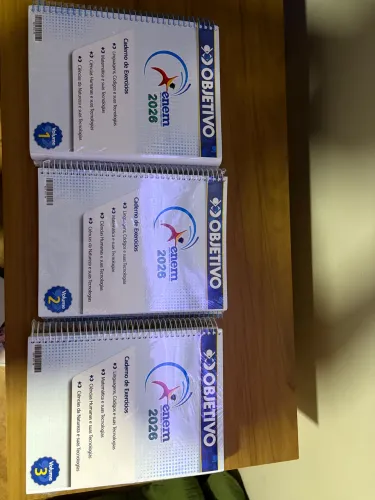 Apostilas de exercícios para o enem lacrada Objetivo