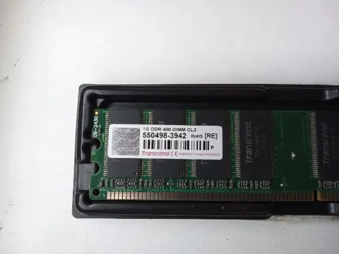 Memória Ram DDR1 - 400Mhz - 1GB. Para computador PC desktop. Nova!!!