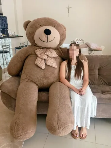 Urso gigante 2mt (pelúcia)...