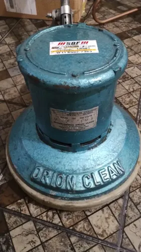 Enceradeira industrial ORION CLEAN 300mm 110V c/ reversão de voltagem