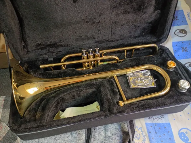 Trombone de pisto em dó 