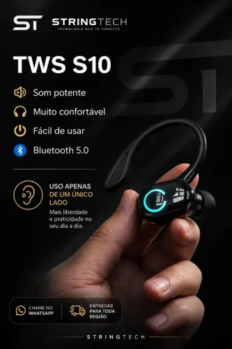 Fone de ouvido tws s10
