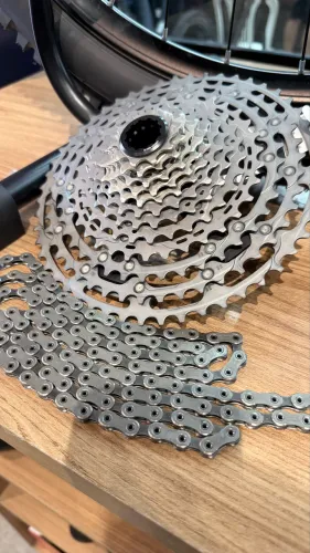 Cassete / corrente Shimano XTR M9200