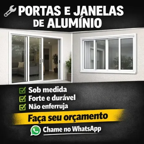 Portas e Janelas Direto da Fabrica sua obra