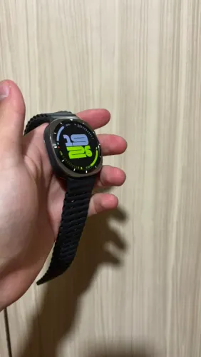 SMART WATCH GALAXY ULTRA IMPECÁVEL- ACEITO TROCAS - LER DESCRIÇÃO 