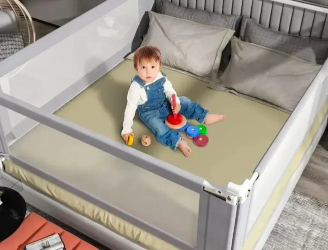 Cercadinho de bebê para cama King
