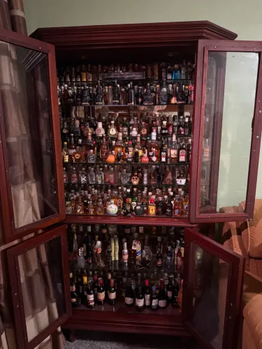 Coleção Miniaturas Garrafas