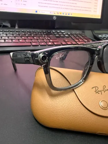 Óculos Ray Ban meta gen2 11 meses de garantia