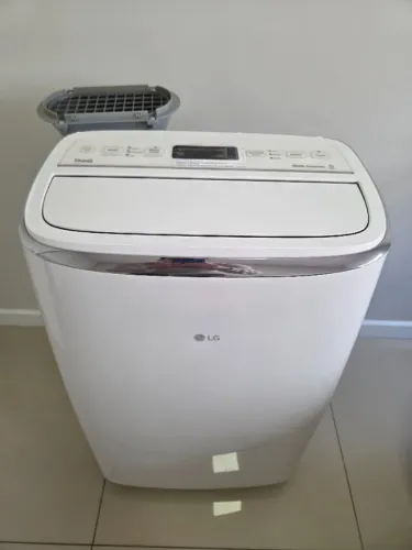 Ar-Condicionado Portátil LG Dual Inverter 14.000 BTUs Wi-Fi 127V (Muito Silencioso)
