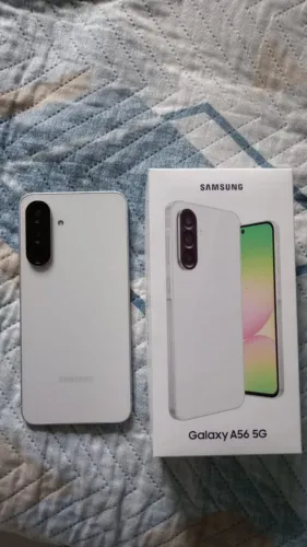 Samsung Galaxy A56 - 128GB Branco em perfeito estado
