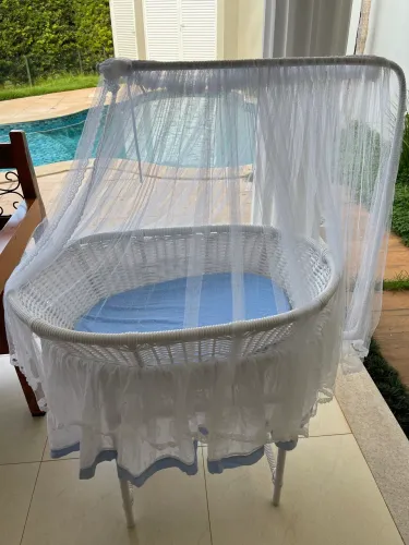 Berço Moisés Vimi Branco