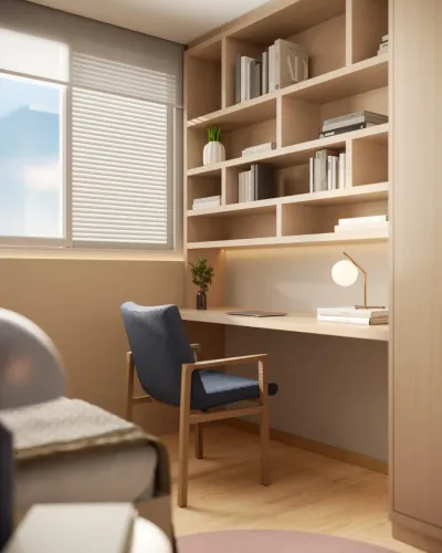 Apartamento,2 Dormitorio(s) bairro Cabral Sensia Solarium