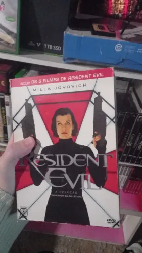 Box Filmes Resident Evil 