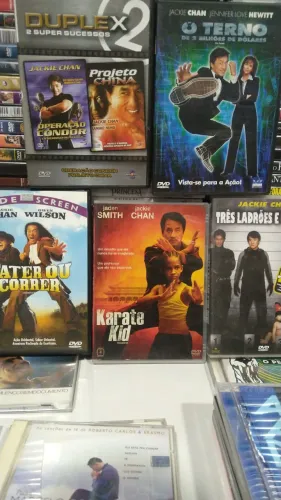 Dvds Jackie chan 8 dvds originais