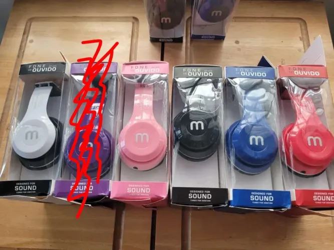 Fone de Ouvido.