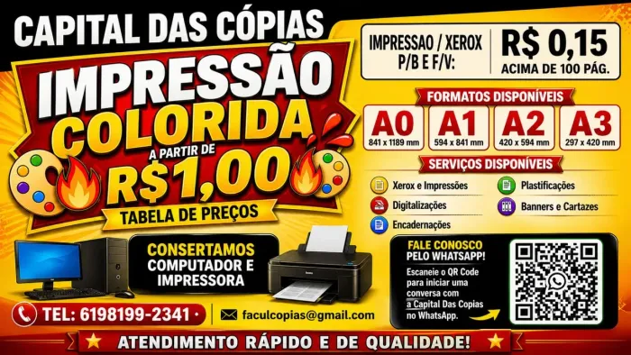 Copiadora capital das Copias 