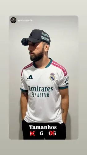 Camisa do real Madrid