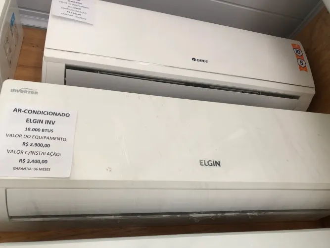Ar condicionado elgin 18.000 btus inverter