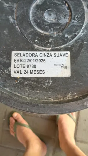 Tinta acrilica- SELADORA CINZA SUAVE