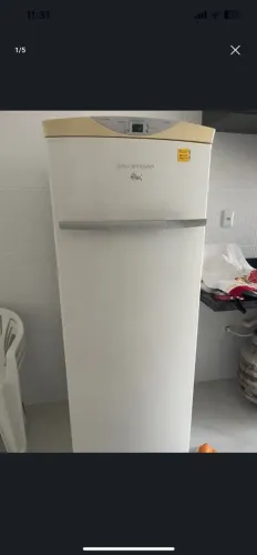 Freezer Vertical Brastemp 240 lts Frost Free seminovo