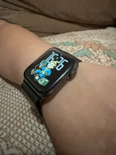 Apple Watch Séries 6 Mobile Stainless Steel 44mm Pulseira Aço - especial