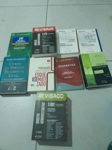 Kit de livros e de conculso ,incluindo direto  