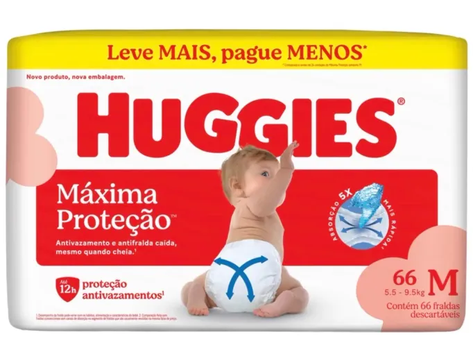 Fralda Huggies M