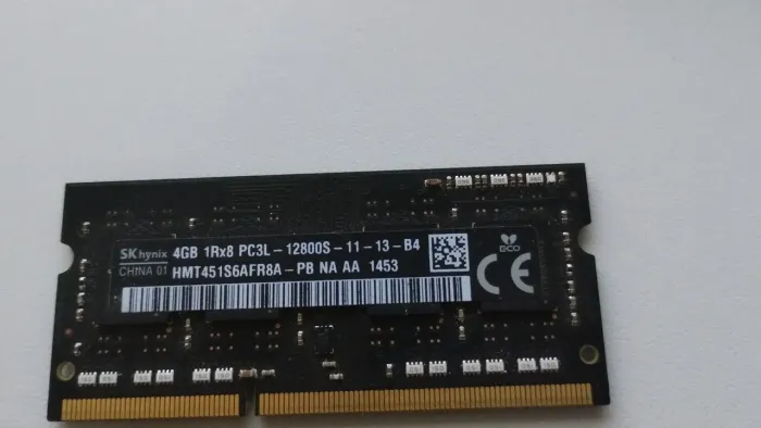 Memória ram 4gb ddr3 notebook