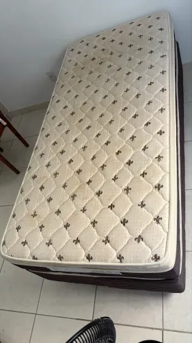 Cama Box Solteirão Montreal Premium 2 + Colchão | Ótimo Estado
