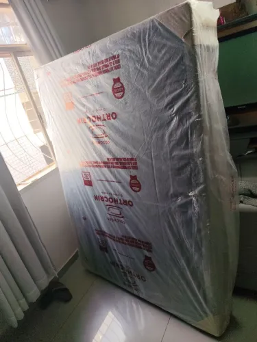 Cama box com colchão Orthocrin Royal saúde plus