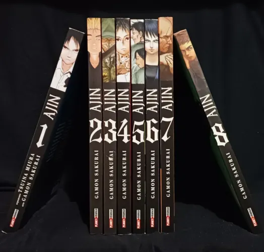 Mangá Ajin 1-8 